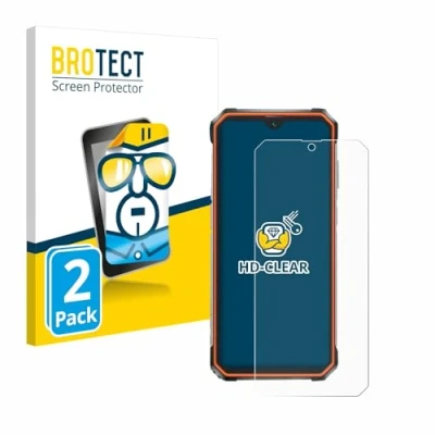 Abbildung von BROTECT (2 Stück Schutzfolie für Blackview BV9200 Displayschutz Folie Ultra Klar