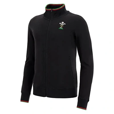 Abbildung von Macron Unisex WRU Merch Ca Lf Sweatshirt für Kinderbett, Durchgehender Reißverschluss, Schwarz/Rot/Grn Sr T Shirt, S