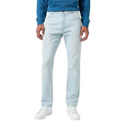 Abbildung von Wrangler Larston Jeans Straight Leg, Herren, Größe: 38x34, Rocky landing