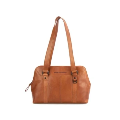 Abbildung von Spikes &amp; Sparrow Women&#039;s Ariele Handtasche, Cognac