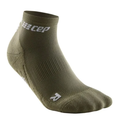 Abbildung von CEP Compression THE RUN LOW CUT MADE IN Germany Sportsocken, Damen, Größe: 37 39, Olive