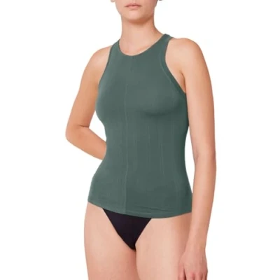 Abbildung von Triumph Damen Beauty Layers TOP SSL 02 X Pajama Top, Smoky Green, L