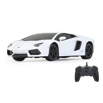 Abbildung von Jamara RC Auto Deluxe Cars, Lamborghini Aventador, 1:24, weiss, 2,4GHz