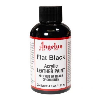 Abbildung von Angelus Lederfarbe Matt Schwarz 118ml