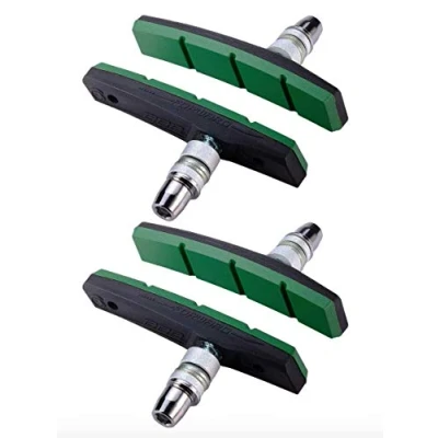 Abbildung von BBB Cycling Fahrrad Bremsbacken, Veestop / Estop bike BBS 04, 2 Paar (4 Insgesamt) Für Fahrräder Elektrofahrräder, One size, Grün, E