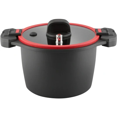 Abbildung von Elo Dampfgartopf, Aluminiumguss, Dampfkochtopf, Ø 24 cm, 6 Liter, Induktion