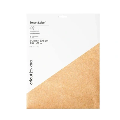 Abbildung von Cricut Joy Xtra Smart Label Papier permanent (4 Stk.)