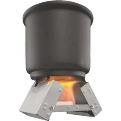 Abbildung von Esbit Pocket stove S + 6x14g Solid Fuel Tablets Camping Brennstoff