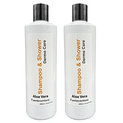 Abbildung von Vidaloe Aloe Vera Shampoo &amp; Shower Gel 400ml (2 Einheiten)