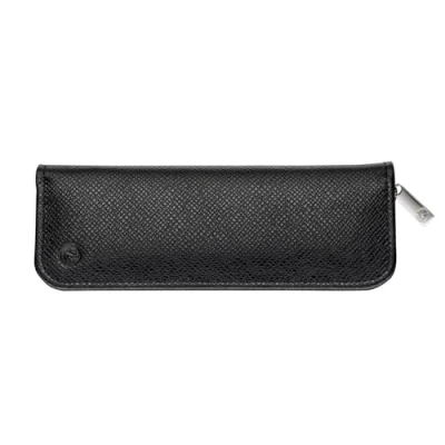 Abbildung von Pelikan 958025 Genarbtes Leder Etui, schwarz