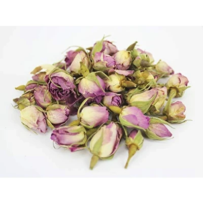 Abbildung von 1000Kräuter Rosenknospen rosa ganz getrocknet Rosenblüten Knospen Rosentee Tee (50g)