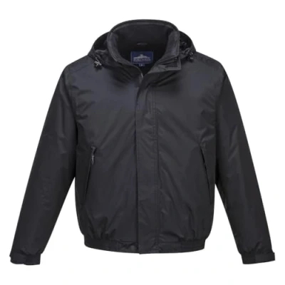 Abbildung von Portwest Calais Atmungsaktive Pilotjacke , Größe: L, Farbe: Schwarz, S503BKRL