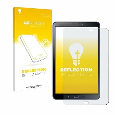 Abbildung von upscreen Entspiegelungs Schutzfolie für Samsung Galaxy Tab A 10.1 SM T585 / T580 (2016) Displayschutz Folie Matt [Anti Reflex, Anti Fingerprint]