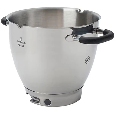 Abbildung von Kenwood Küchenmaschinenschüssel &quot;Cooking Chef Induktions Rührschüssel KAT911SS&quot;, aus Edelstahl, passend für KCC9000 Serie, Cooking Gourmet