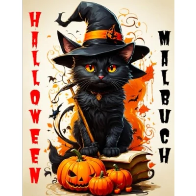 Abbildung von Das Halloween Malbuch für Erwachsene, Kinder und Gruselfans 40 verschiedene Motive zum Ausmalen Gruseln Perfekt als Geschenk zu