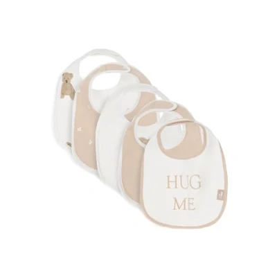 Abbildung von Jollein Lätzchen Baby Teddy Bear/Harvest 5er Pack Wasserdicht Mit Klettverschluss Babylatz Sabberlätzchen