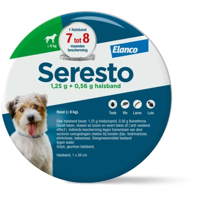 Abbildung von Seresto Zecken &amp; Flohhalsband Kleiner Hund bis 8kg
