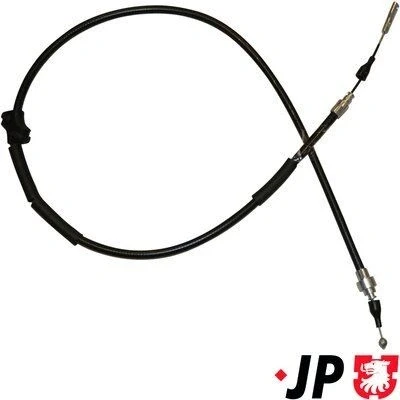 Abbildung von JP GROUP 1170306580 Handbremsseil hinten rechts 1358/1148 Scheibenbremse AUDI: 80 B3, B4 Limousine, Coupe B3