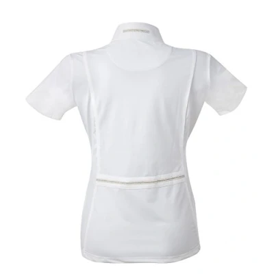 Abbildung von Equi Theme/Equit&#039;M 987032134 Perles Short Sleeve Hemd, weiß, Einheitsgröße