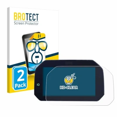 Abbildung von BROTECT (2 Stück Schutzfolie für BMW F 900 XR 2019 Connectivity TFT 6.5&quot; Displayschutz Folie Ultra Klar