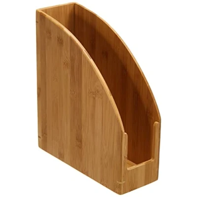 Abbildung von WEDO 611307 Stehsammler A4, umweltschonend (Bambus), 26,5 x 10,0 30,0 cm, Lieferung im attraktiven Geschenkkarton, braun