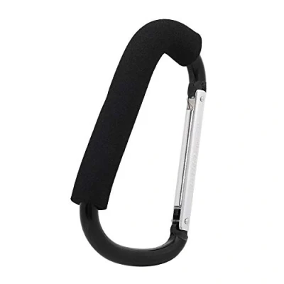 Abbildung von Kinderwagen Clip Kleinkinder Clips Verdickung Schaum Karabiner Einkaufen Wickeltasche Kleiderbügel Kind Zubehör(16*10CM)