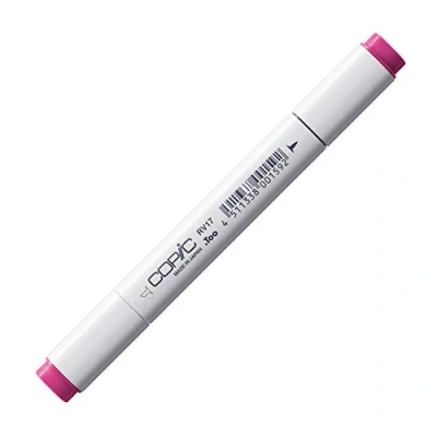 Abbildung von COPIC Classic Marker Typ RV 17, Deep Magenta, professioneller Layoutmarker, mit einer breiten und feinen Spitze