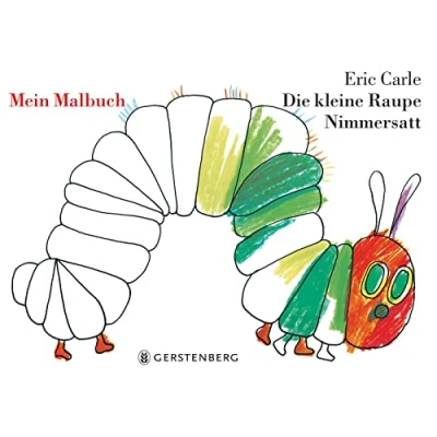Abbildung von Die kleine Raupe Nimmersatt Mein Malbuch