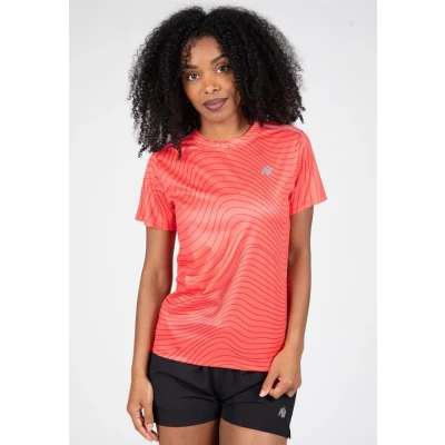 Abbildung von Gorilla Wear Mokena Tshirt print, Damen, Größe: Large, Red