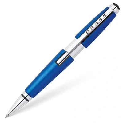 Abbildung von Cross Edge Rollerball (Strichstärke M, Schreibfarbe: schwarz, nachfüllbar, inkl. Premium Geschenkbox) blau