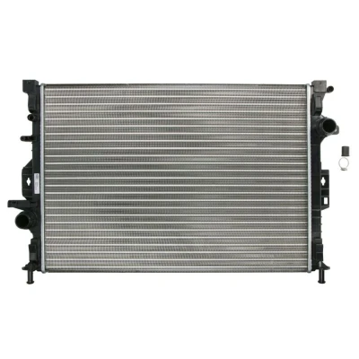 Abbildung von MAGNETI MARELLI 350213157700 Kühler, Motorkühlung 670 448 23 Kühlrippen mechanisch gefügt VOLVO: S80 II, V70 2, XC60 I, FORD: FOCUS 3, 3 Turnier
