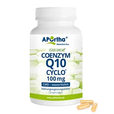 Abbildung von APOrtha® Coenzym Q10 CWD Ubiquinon 100 mg vegane Kapseln 120 St