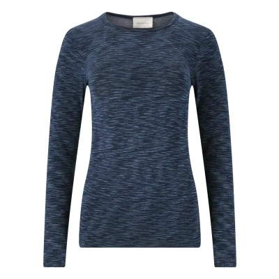 Abbildung von Endurance Midlayer Crina Langarmshirt, Damen, Größe: L/XL, Dark sapphire
