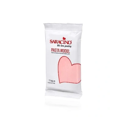 Abbildung von Saracino Fondant Model Rosa Zum Modellieren 1 kg Glutenfrei Made In Italy