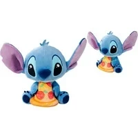 Abbildung von Disney Stitch mit Pizza, 25cm Plüschfigur, ab den ersten Lebensmonaten geeignet