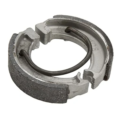 Abbildung von 2Pcs/Set Motorrad Bremsbacken Bremsbeläge Trommelbremsbacken Ersatz für PW50 PW 50 Y Zinger 1981 2009