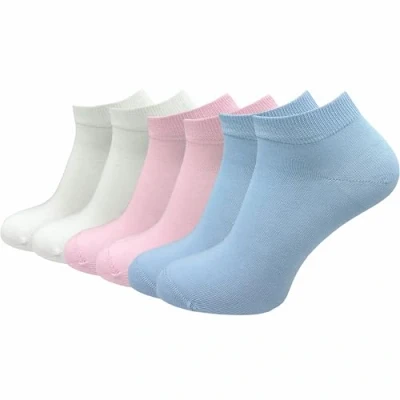Abbildung von GAWILO Damen Sneaker Socken aus 100% reiner Baumwolle (6 Paar 10 Paar) kurze Füßlinge ohne drückende Naht über den Zehen (DE/NL/SE/PL, Numerisch, 39, 42, Regular, farbig 1 6