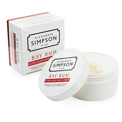 Abbildung von Simpsons Ultra Glide Shaving Cream Bay Rum 180ml