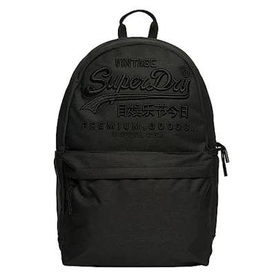 Abbildung von Superdry Heritage Montana Tagesrucksack, Größe: One Size, black marl