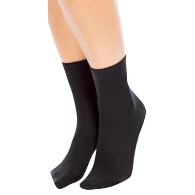 Abbildung von Glamory Damen Soft Micro Freizeitsocken, 40 DEN, Schwarz (Schwarz Schwarz), One Size