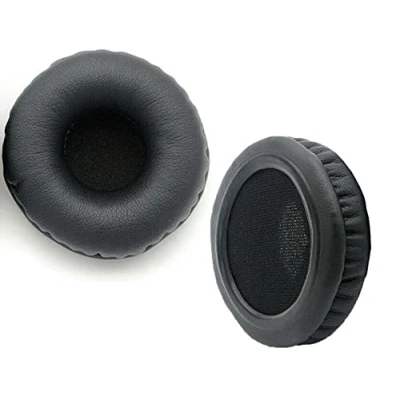 Abbildung von HTINDUSTRY Premium Ohrpolster Ersatzkissen Kompatibel mit Sennheiser HD414 HD 414 Headset weicherem Proteinleder/Memoryschaum