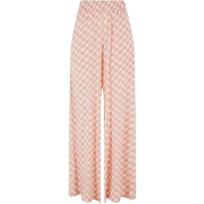 Abbildung von Urban Classics Resort Stoffhose, Damen, Größe: 3XL, Lemonadepinkcheck