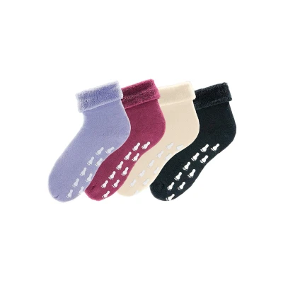 Abbildung von Go in ABS Socken, (Packung, 4 Paar), mit Antirutschsohle und Vollfrottee