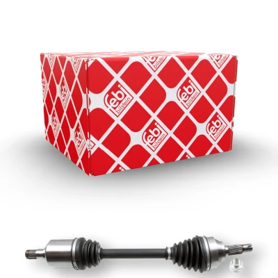 Abbildung von FEBI BILSTEIN 182437 Antriebswelle Vorderachse links mit Mutter LAND ROVER: Freelander I SUV