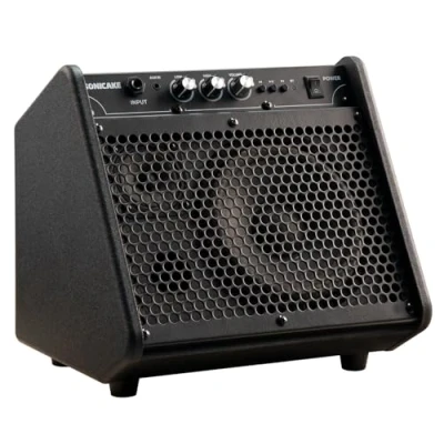 Abbildung von SONICAKE Elektrischer Trommelverstärker 20W Tragbares Bluetooth Lautsprechersystem mit Dual Driver &amp; USB Schnittstelle