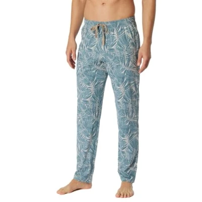 Abbildung von Schiesser Herren Lange Schlafhose Mix + Relax Pyjamaunterteil, grau Mel_180289, 58