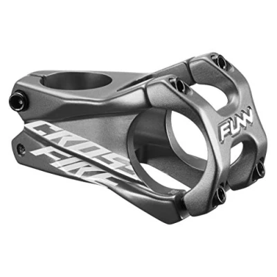 Abbildung von FUNN Crossfire Mountainbike Vorbau mit 35mm Lenkerklemmung Langlebiger und Leichter Legierungs für BMX Bike, Länge 50mm (Grau)