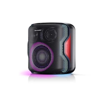 Abbildung von Sharp PS 921(BK) Party Lautsprecher (A2DP Bluetooth, AVRCP Bluetooth)