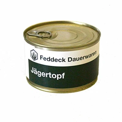 Abbildung von Fertiggericht Dose Jägertopf 400 g