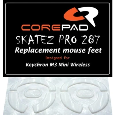 Abbildung von Corepad Skatez PRO 287 Ersatz Mausfüße kompatibel mit Keychron M3 Mini Wireless